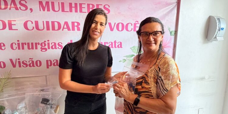 Mais de 100 mulheres são beneficiadas em mutirão oftalmológico do Instituto Visão para Todos em parceria com o Opera Paraíba