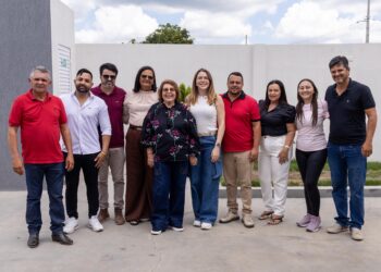 Em Água Branca, Olívia Motta recebe apoio da prefeita Marluce e toda base aliada