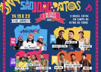 Nabor Wanderley lança programação do São João de Patos 2026