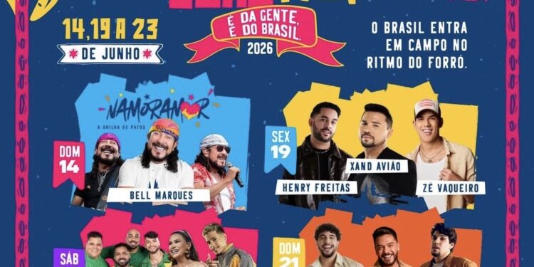 Nabor Wanderley lança programação do São João de Patos 2026