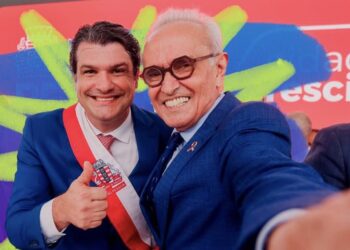 Em discurso durante posse, Leo Bezerra promete “trabalhar por João Pessoa” e faz agradecimento especial a Felipe Leitão