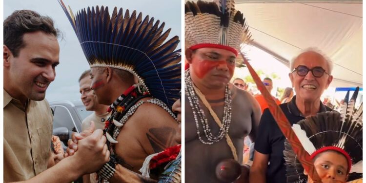 Agenda do Dia dos Povos Indígenas na Baía da Traição reúne Lucas, Cícero, Nabor e Ricardo Coutinho