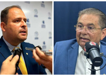 Galdino sobe o tom e dá “chamada” em Eduardo Brito durante reunião de Lucas com deputados