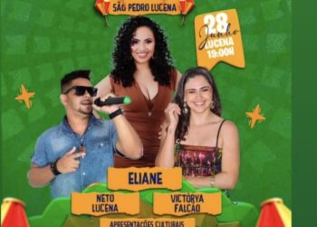 SÃO PEDRO: Eliane, Rainha do Forró é atração neste domingo em Lucena