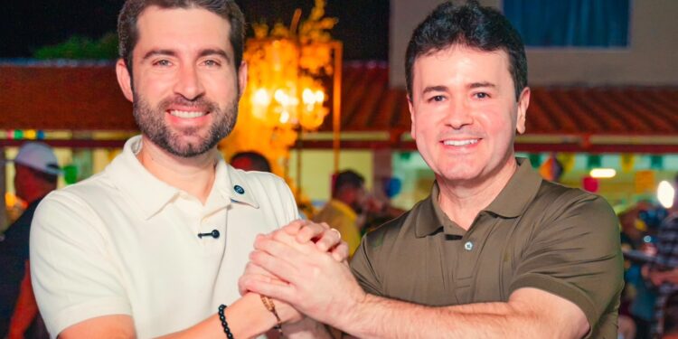 Michel Henrique formaliza aliança com Aledson Moura em Princesa Isabel e Serra do Teixeira