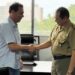 Léo Bandeira visita comandante-geral da PM e reforça parceria pela segurança pública em Lucena