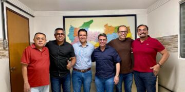 Cinco vereadores de João Pessoa reforçam apoio a pré-candidatura de Dinho à deputado estadual