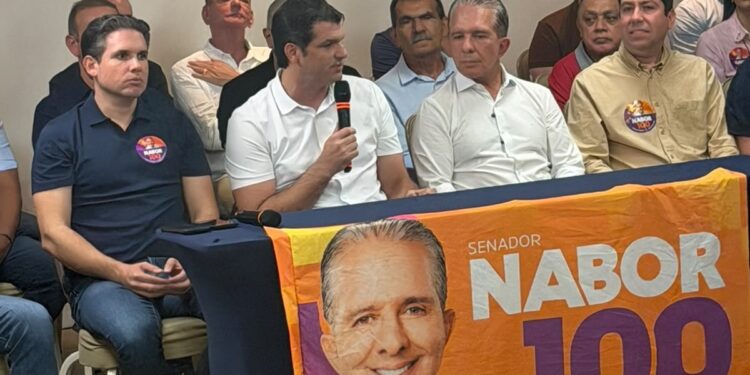 Léo Bezerra e base aliada oficializam apoio a Nabor ao Senado e encerram especulações sobre segundo voto