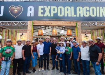 Alírio Filho recebe Lucas Ribeiro e Nabor na Expo Alagoinha e anuncia Wesley Safadão no Natal da cidade