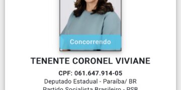 Apontada como vice de Lucas, tenente-coronel Viviane tem candidatura de deputada registrada no TSE