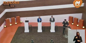 Lucas não comparece a debate da TV Master e é criticado por Efraim e Cícero: “Fugiu”