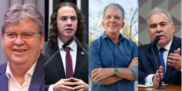 Quaest Senado: João Azevêdo lidera disputa na Paraíba com 27%, Veneziano tem 17% e Nabor 9%