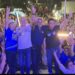 Márcio Roberto e Galego arrastam multidão em São Bento durante carreata conjunta