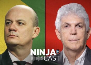 Direita x esquerda: Cabo Gilberto e Ricardo Coutinho ficam frente a frente em debate ao vivo no NinjaCast, nesta sexta-feira