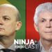 Direita x esquerda: Cabo Gilberto e Ricardo Coutinho ficam frente a frente em debate ao vivo no NinjaCast, nesta sexta-feira