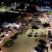 Jailma inaugura campanha com mega adesivaço no estacionamento do Almeidão