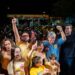 Ao lado de João e Lucas, Tibério e Jailma lotam Avenida Epitácio Pessoa em inauguração de comitê