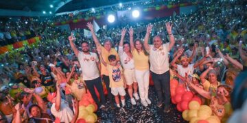 Tibério reúne mais de 6 mil pessoas em mega plenária conjunta com Jailma e Zezinho do Botafogo em JP