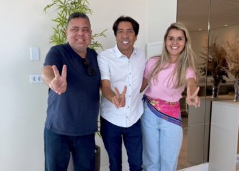 Nelinho Costa recebe apoio de candidata a deputada federal em Barra de Santa Rosa e fortalece projeto no Curimataú
