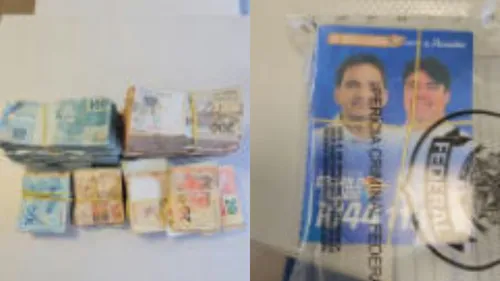 PF apreende R$ 100 mil, celular de ex-prefeito e santinhos de Murilo Galdino e João Paulo Segundo